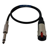 Cabo Extensor P10 Mono X P10 Fêmea J10 Extensão 5 Metros