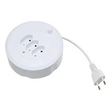 Cabo Extensor Retrátil Multilaser 3 Entradas 2p Wi252 Branco 127v 220v