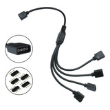 Cabo Extensor Splitter Hub 1 Para 4 Fans 12v 4 Pinos Argb