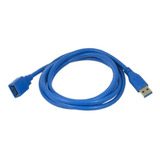 Cabo Extensor Usb 3 0 Am X Af 3 0 Metros Cor Azul