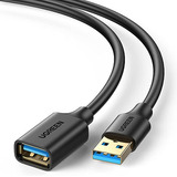 Cabo Extensor Usb 3 0 Ugreen 1 Metro 5gbps Macho Para Fêmea Cor Preto