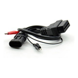 Cabo Fiat 3 Pinos Adaptador Obd2 Cabo 16 Pinos