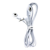 Cabo Fio 2 5mm 2 Saidas Aparelho Tens Pino Eletrodo Com Nf
