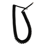 Cabo Fio Espiral Telefone Preto 1 8 Metros Rj9 4 Vias