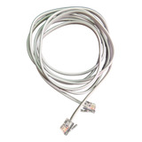 Cabo Fio Extensão Lisa Para Telefone Rj11