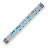 Cabo Flat Flex 9 Vias 6 10 12 15 20 25 30 50cm 180 290mm