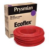 Cabo Flex 750v 1 5 Vermelho Ecoflex Prysmian