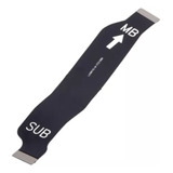 Cabo Flex Flat Sub Main Carga Xiaomi Redmi Note 10 10s 4g