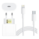 Cabo Fonte Compatível iPhone SE X Xr 11 12 13 Pro 14 Usb c