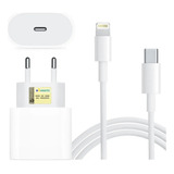 Cabo Fonte Compatível iPhone SE X Xr 11 12 13pro 14 Usb c