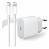Cabo Fonte Compatível iPhone SE X Xr 11 12 13pro Usb c 20w