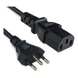 Cabo Forca Tripolar Pra Fonte Pc Monitor Padrão 127v 220v