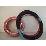 Cabo Fotovoltaico 4mm 10m Preto 10 M Vermelho