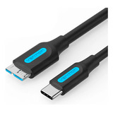 Cabo Hd Externo Usb c Tipo C 3 1 Para Micro B 5gbps Vention
