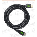 Cabo Hdmi 1 4 3 Metros 3m Full Hd 1080p Lcd Ps3 Xbox Tv 3d