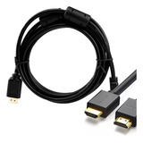 Cabo Hdmi 1 4 3d Full Hd 1080 Compatível Tv Pc 2 Metros