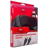 Cabo Hdmi 10 Metros 10m Flat Knup Ultra Hd 4k Nylon Ouro 24k