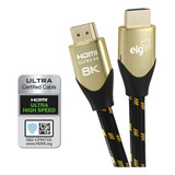 Cabo Hdmi 2 1 8k 144hz Ultra Hd Hs8k20 2 Metros Ps5 Xbox Tvs