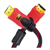 Cabo Hdmi 20 Metros Ultra Hd 4k 3d Banhado À Ouro Blindado