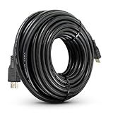 Cabo HDMI 20m 20 Metros 4K High Speed Blindado Com Conectores Dourados E Alta Resistência