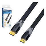 Cabo Hdmi Blindado 4k Full Hd 1 5 Metros Flat 3d Reforçado