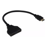 Cabo Hdmi Divisor Splitter Duplicador Y