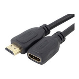 Cabo Hdmi Extensor Adaptador Hdmi Femea Hdmi Macho 30 Cm