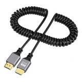 Cabo Hdmi Para Hdmi Espiral Enrolado