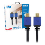 Cabo Hdmi Super Ultra Hd 8k Hdr Dinâmico 19p 5m Pix Ps5 Ps4
