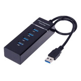 Cabo Hub 4 Portas Usb 3 0 Extensão Velocidades De Até 5gbps