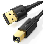 Cabo Impressora Ugreen Usb A b Universal Hp Epson Canon 5m