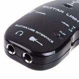 Cabo Interface Usb Guitar Link Para Guitarra Violão E Baixo