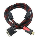 Cabo It Blue Le 6619 Tipo De Cabo E Adaptador Vga 1 8 M Conector De Entrada Hdmi