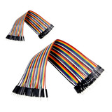 Cabo Jumper Macho X Macho 30cm 40 Unidades Para Arduino
