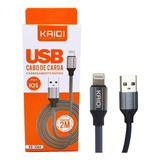 Cabo Kaidi Carregamento Rápido Compativel iPhone 2m