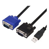 Cabo Kvm Usb vga Trendnet Tk cu15 5 Metros