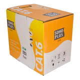 Cabo Lan Cat6 Furukawa Soho Plus 24awgx4p Azul 35 Metros