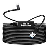 Cabo Link Compatível Com Oculus Quest 2 Quest 3 Link Cable 7 9 M USB 3 0 Para USB C Para Quest 2 Steam VR Virtual Reality Headset Game Connection PC 26FT Com Amplificador De Sinal 