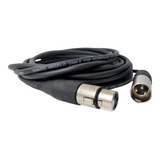 Cabo Microfone Xlr Santo Ângelo Balanceado 2 Metros