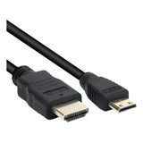 Cabo Mini Hdmi X Hdmi Câmera 10 Metros 4k 10m
