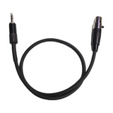 Cabo Mini Xlr Femea 3 Pinos