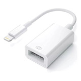 Cabo Otg Usb Compatível Com iPhone E iPad Pendrive Teclado