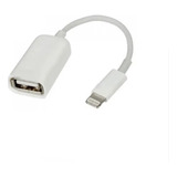 Cabo Otg Usb Compatível Com iPhone E iPad Pendrive Teclado