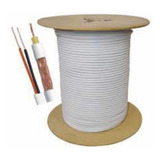 Cabo P Câmera C Energia 12v coaxial 4mm Cftv Udi Bob 300m