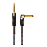 Cabo P10 P10 3m Tecido Boss Bic10a Baixo Teclado Guitarra