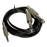 Cabo P2 2 P10 Profissional Mesa De Som Notebook Pc 1 80 Metros