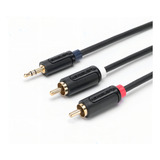 Cabo P2 3 5mm Para 2 rca 1 5m Blindado S Wieler