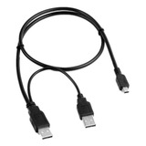 Cabo Para Hd Externo 2 0 Y Usb X Mini Usb 5 Pinos V3