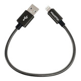 Cabo Para iPhone Usb Lightning Curto Pequeno 20 Cm Reforçado