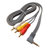 Cabo Para Raspberry E iPod Áudio E Vídeo Rca A v 1 8mts
